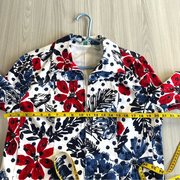 NWT Vibrant Beaded Floral Jacket Size PL - Picture 6 of 6